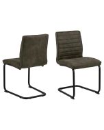 Zola - Dining Chair - Olive Green