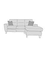 Arena - Standard Back Electric Easy Lounger RHF Chaise 
