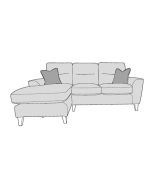 Arena - Standard Back 2 Seat LHF Chaise Group