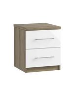 Corona - 2 Drawer Bedside