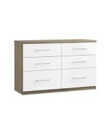 Corona - 6 Drawer Twin Chest With Two Deep Drawers