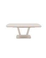 Leonie - Extending Dining Table 160 Putty 