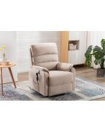 Valetta - Dual Motor Riser Recliner Chair Lisbon Wheat
