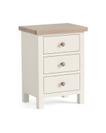 Country Coconut White - Bedside Chest