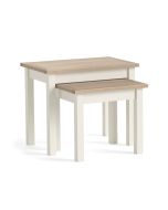 Country Coconut White - Nest of Tables