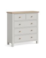 Country Oak Stone Grey - 2 Over 3 Chest