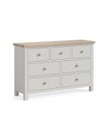 Country Oak Stone Grey - 3 Over 4 Chest