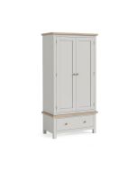 Country Oak Stone Grey - Gents Wardrobe