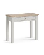 Country Oak Stone Grey - Single Drawer Desk