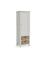 Country Oak Stone Grey - Larder Unit