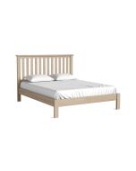Country Oak - 5' Slatted Bedframe Low Footend