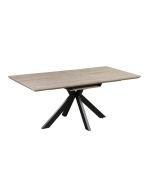 Maeve - Grey Extending Dining Table 140 cm