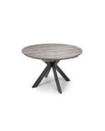 Maeve - Grey Round Extending Dining Table