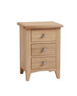 Georgia - 3 Drawer Chest Bedside Cabinet