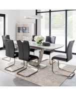 Leonie - Living and Dining Collection - Matt Light Grey