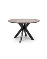 Maeve - Grey Round Dining Table 120 cm