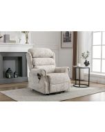 Maisie - Dual Riser Recliner - Fabric Frost