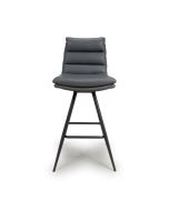 Nobo - Grey Swivel Bar Chair