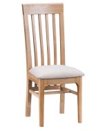 Nova - Slat Back Dining Chair Fabric