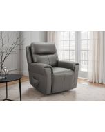 Riven - Lift & Rise Recliner Chair Ash Leather