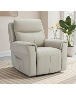 Riven - Lift & Rise Recliner Chair Stone Leather
