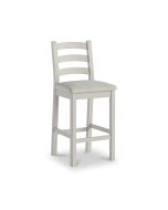 Saffron - Bar Stool with Grey Cushion