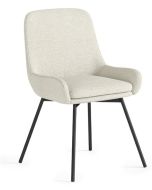 Sloane - Evie Ivory Boucle Dining Chair