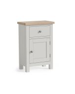 Country Oak Stone Grey - Telephone Cupboard