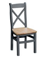 Blythe - Cross Back Wooden Chair