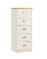 Vichy - 5 Drawer Narrow Chest