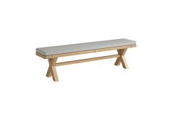 New Hampton - Cross Dining Bench