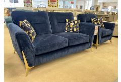 Acacia - 2 Seat Sofa, Armchair & Storage Footstool - Clearance