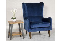 Accent Chair - (Blue)