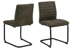 Zola - Dining Chair - Olive Green