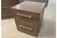 Alessi - 2 Drawer Bedside Chest - Clearance