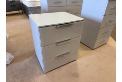 Alessi De Luxe - 3 Drawer Bedside - Clearance