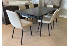 Aurora-Becca - 6 Seat Dining Set - Clearance