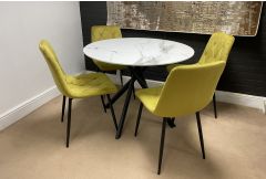 Avesta - Dining Table and 4 Chairs