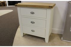 Blythe - 3 Drawer Chest White - Clearance