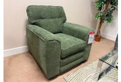 Cleo - Armchair in Green - Clearance
