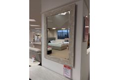 Como - White Rectangular Mirror - Clearance