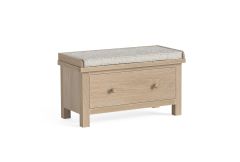 Country Oak - Hallway Bench with Drawer