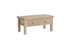 Country Oak - Coffee Table with Drawer