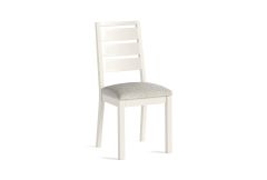 Country Coconut White - Dining Chair White Boucle