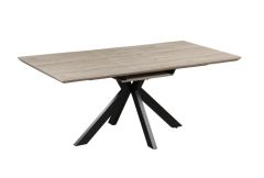 Maeve - Grey Extending Dining Table 140 cm