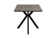 Maeve - Grey Fixed Top Dining Table 140 cm