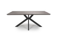 Maeve - Grey Fixed Top Dining Table