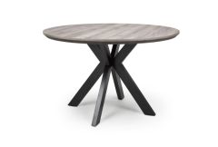 Maeve - Grey Round Dining Table