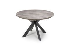 Maeve - Grey Round Extending Dining Table