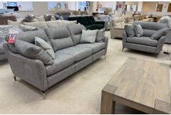 Holly - 3 Seat Sofa & Cuddler with motion recliners - Clearance